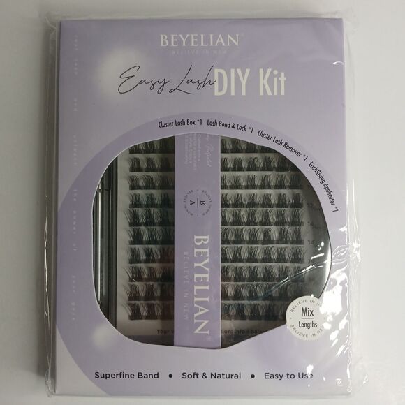 BEYELIAN Easy Lash DIY Kit 144 pc, Lash Bond Seal, Cluster Lash Remover New - Picture 2 of 7
